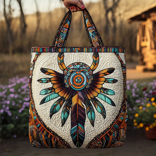 Spirit Thread Quilted Tote Bag NCU0PT8342