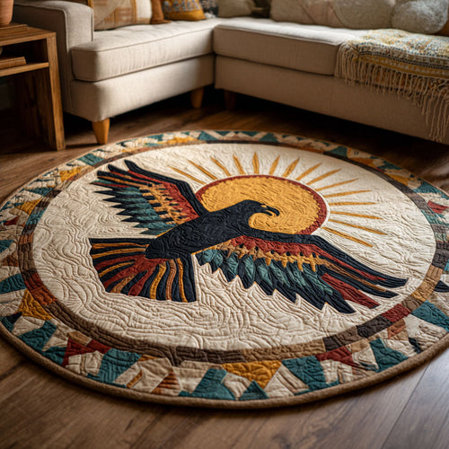 Spirit Trail Quilted Round Mat NCU0NT11822