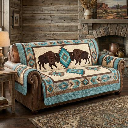 Spirit Trails Quilted Sofa Cover NCU0DV9570