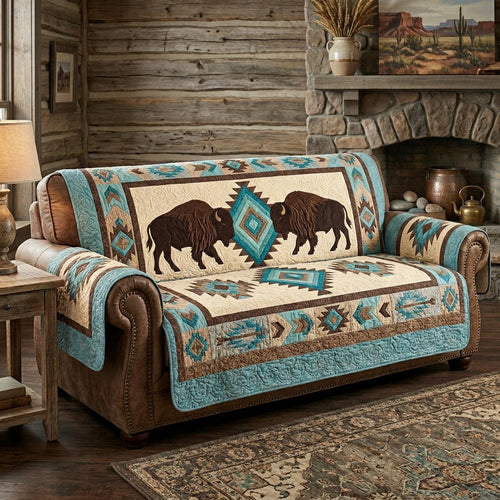 Spirit Trails Quilted Sofa Cover NCU0DV9570