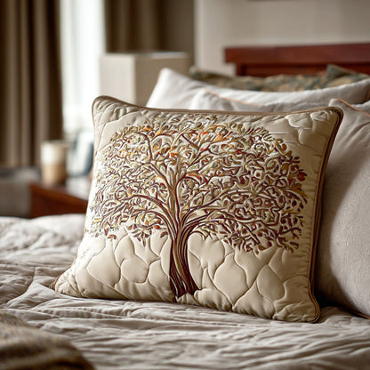 Spirit Tree 1 Quilted Pillow Case NCU0TD2097