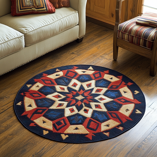 Spirit Weave Quilted Round Mat NCU0DK5161