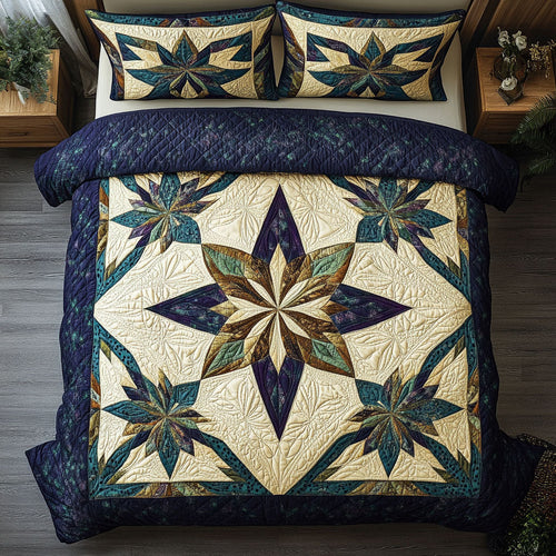 Spirit of the Land 3-Piece Quilted Bedding Set NCU0PT6846
