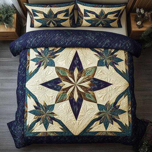 Spirit of the Land 3-Piece Quilted Bedding Set NCU0PT6846