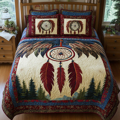 Spirit of the Night 3-Piece Quilted Bedding Set NCU0PT7405