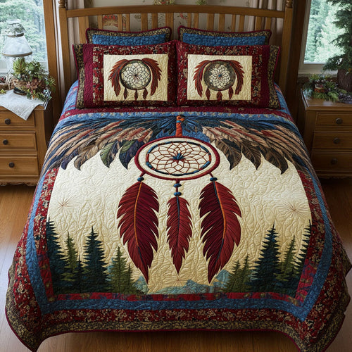 Spirit of the Night 3-Piece Quilted Bedding Set NCU0PT7405