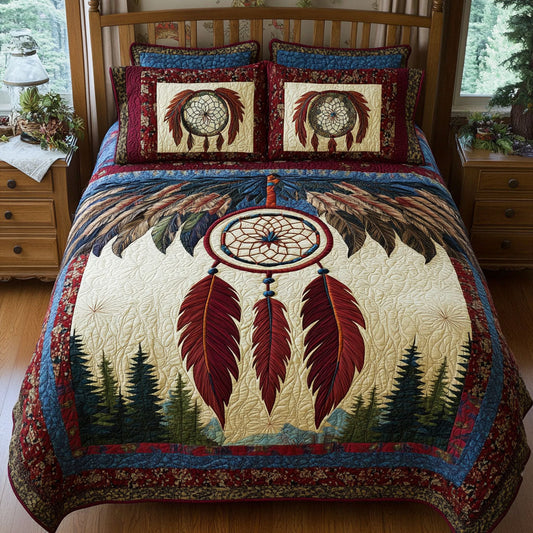 Spirit of the Night 3-Piece Quilted Bedding Set NCU0PT7405