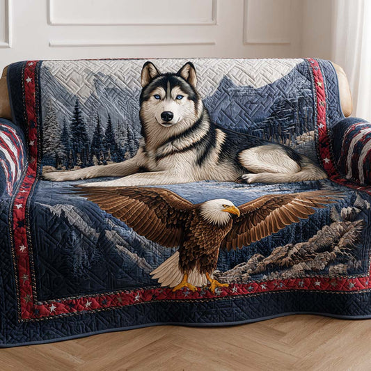 Spirit of the North Quilted Sofa Cover NCU0XD1262