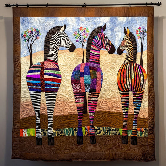 Spirit of the Savanna Quilted Blanket NCU0PT7599