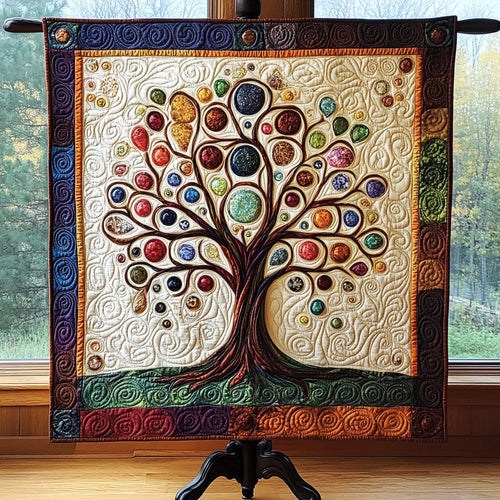Spirit of the Tree Art Quilt Hanging NCU0PT3291