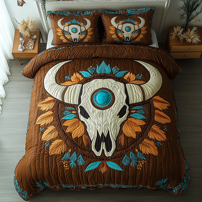 Spirit of the Wild 3-Piece Quilted Bedding Set NCU0DK3221