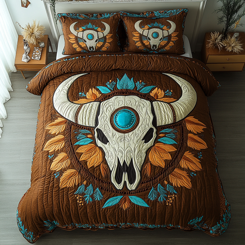 Spirit of the Wild 3-Piece Quilted Bedding Set NCU0DK3221