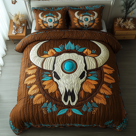Spirit of the Wild 3-Piece Quilted Bedding Set NCU0DK3221