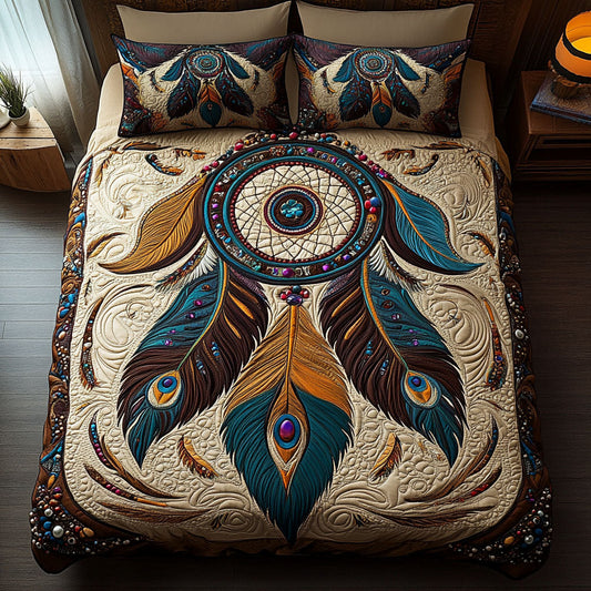 Spirit of the Wind 3-Piece Quilted Bedding Set NCU0PT3835