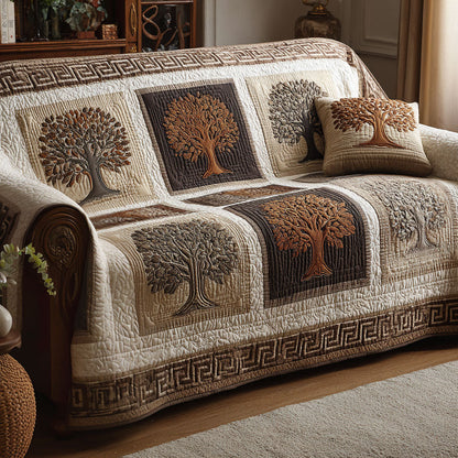 Spiritual Roots Quilted Sofa Cover NCU0NT11851