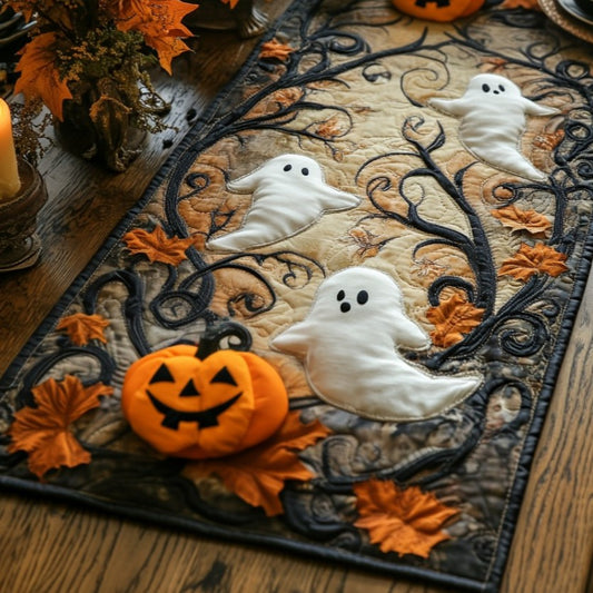 Spooky Jitters Quilted Table Runner NCU0DV7331