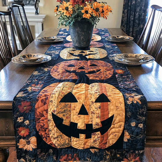 Spooky Charm Quilted Table Runner NCU0NT9488