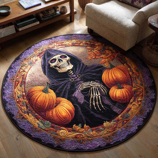 Spooky Night Quilted Round Mat NCU0TD161