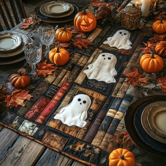 Spooky Stroll Quilted Table Runner NCU0DV7324
