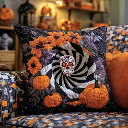 Spooky Swirl Quilted Pillow Case NCU0DV7580