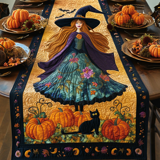 Spooky Whimsy Quilted Table Runner NCU0DV7210