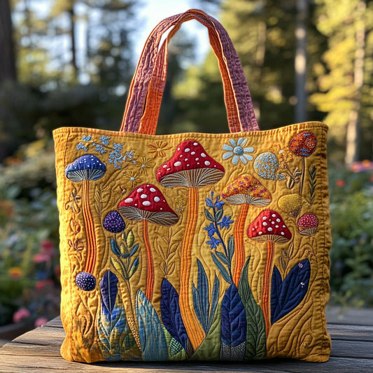 Spore Song Quilted Tote Bag NCU0DV7300