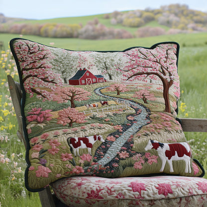 Spring Meadow Quilted Bedding Pillow Case NCU0PT7005