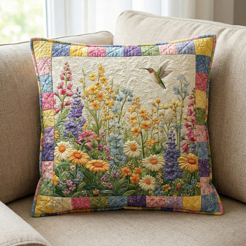 Spring Meadow Quilted Pillow Case NCU0NT12227
