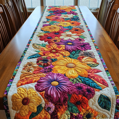 Spring Awakening Quilted Table Runner NCU0DK6122