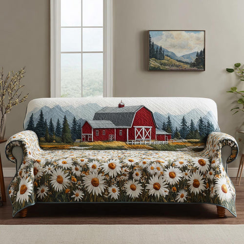 Spring Barn Quilted Sofa Cover NCU0DV9295