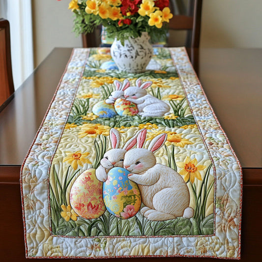 Spring Blessing Quilted Table Runner NCU0NT3316