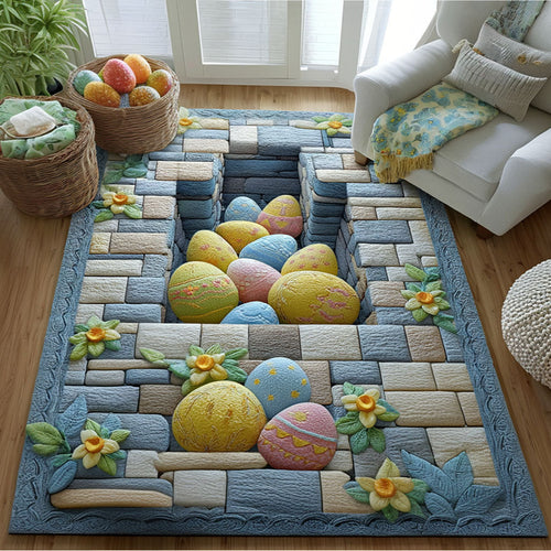 Spring Egg Parade Area Rug NCU0PT11361
