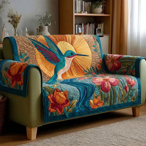 Spring Harmony Quilted Sofa Cover NCU0DK12114