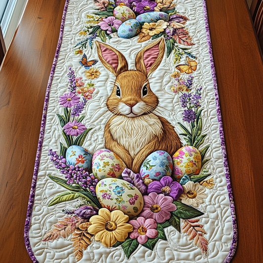 Spring Hopper Quilted Table Runner NCU0DK5620