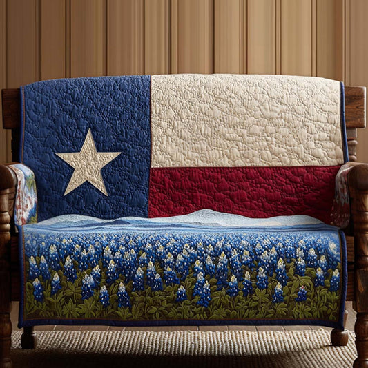 Spring In Texas Quilted Sofa Cover NCU0NT10801