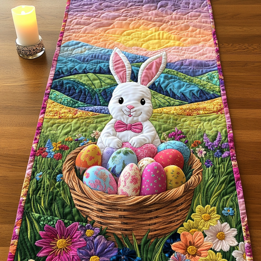Spring Joy Quilted Table Runner NCU0VH3351