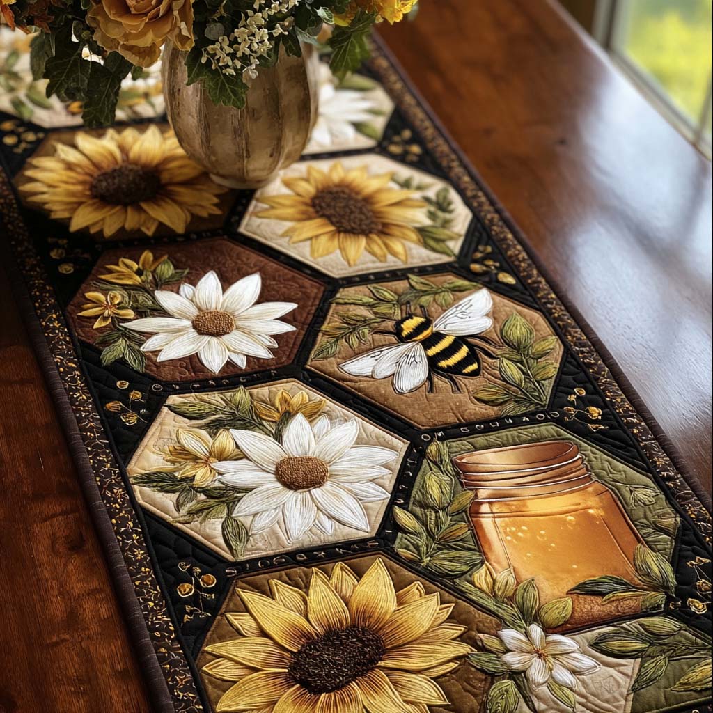 Nectar Table Spring Nectar Quilted Table Runner NCU0NT8950 – Vantique