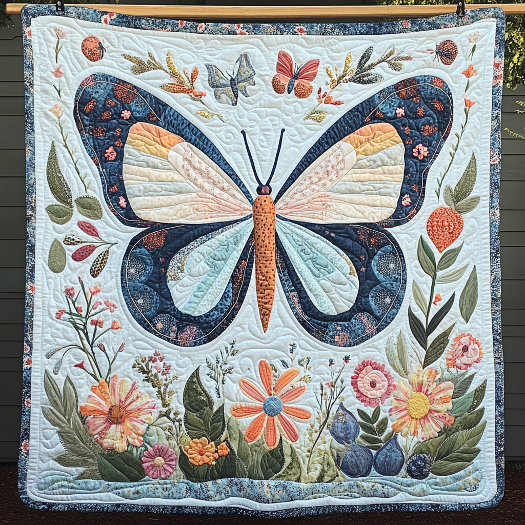 Spring Palette Quilted Blanket NCU0VL1108