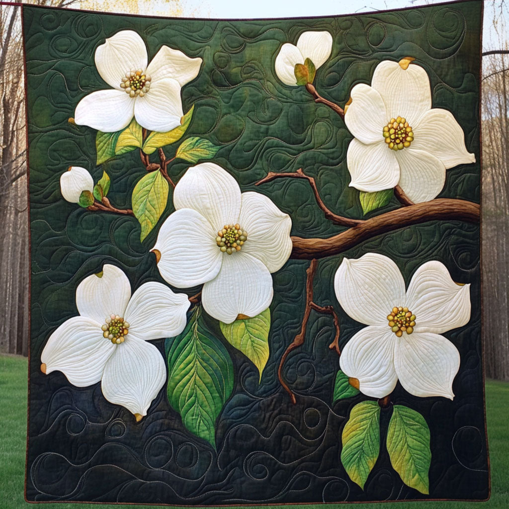 Spring Petals Quilted Blanket NCU0NT6415