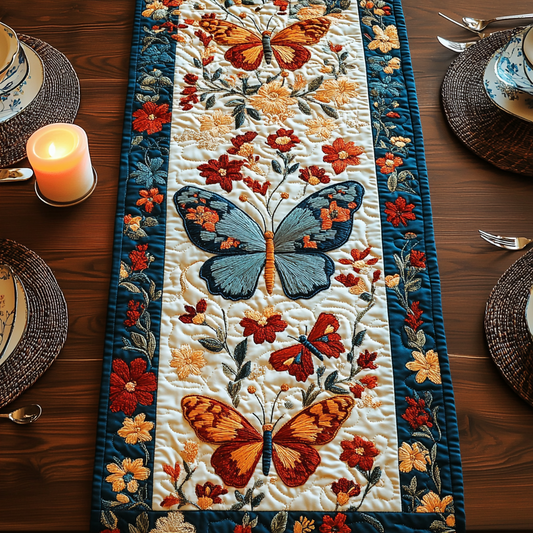 Spring Serenity Quilted Table Runner NCU0VH2107