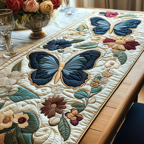 Spring Whimsy Quilted Table Runner NCU0VL1128