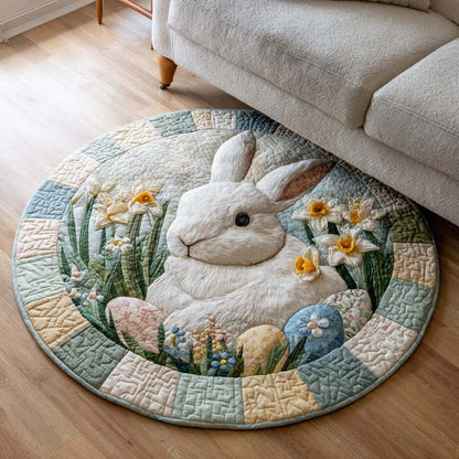 Spring Whisper Quilted Round Mat NCU0HH1794