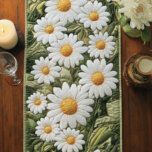Spring Whisper Quilted Table Runner NCU0VH4847