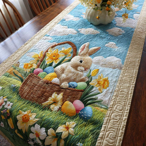 Springtime Charm Quilted Table Runner NCU0NT12275