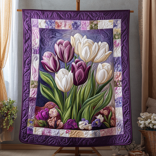Springtime Comfort Quilted Blanket NCU0VH3298