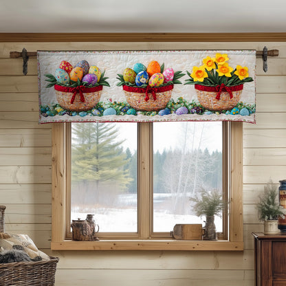 Springtime Easter Display Quilted Valance NCU0NT4517