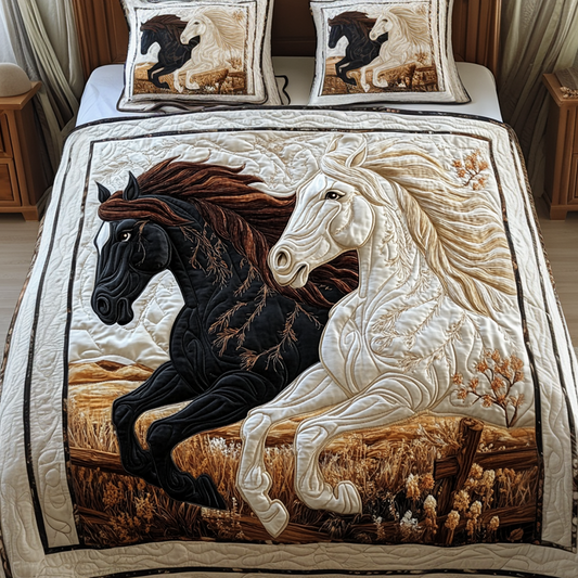Stable Serenity 3-Piece Quilted Bedding Set NCU0VH2074