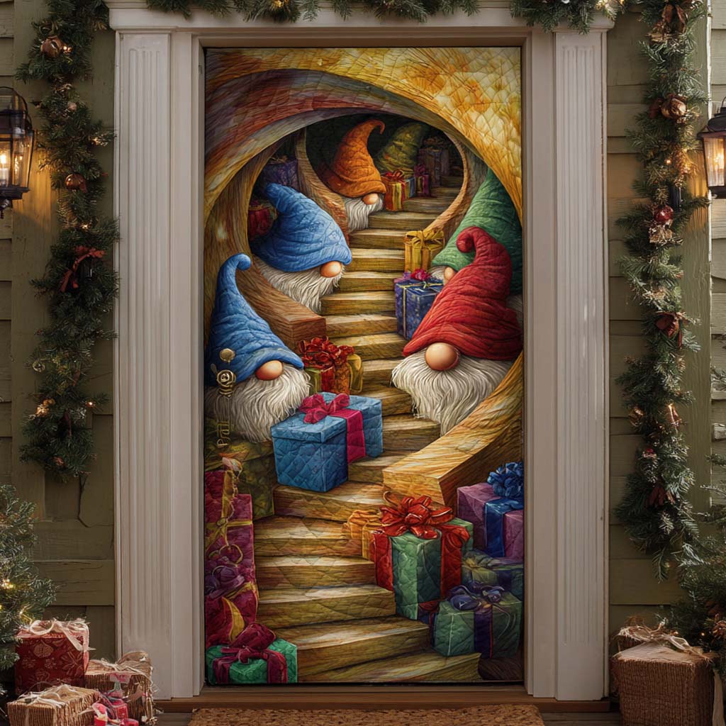 Stairway of Joy Quilted Door Cover NCU0XD1597