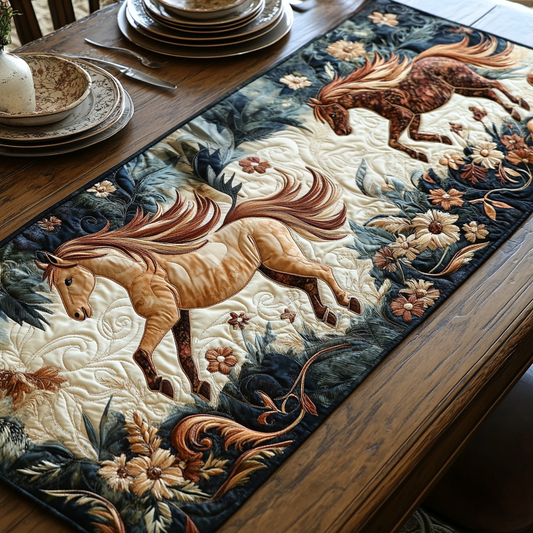 Stallion Strength Quilted Table Runner NCU0DV5436