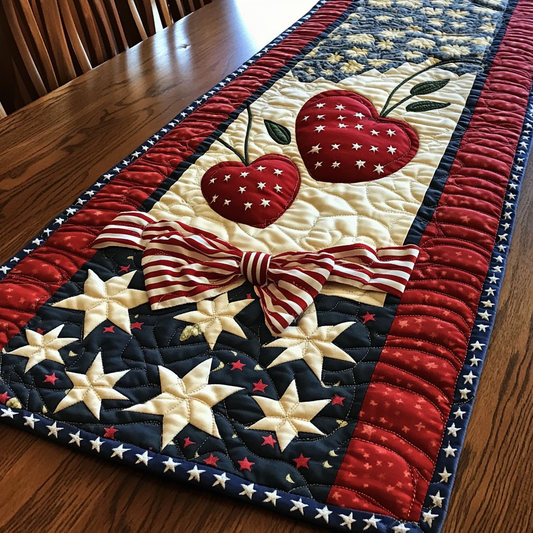 Star Bloom Quilted Table Runner NCU0DK8509